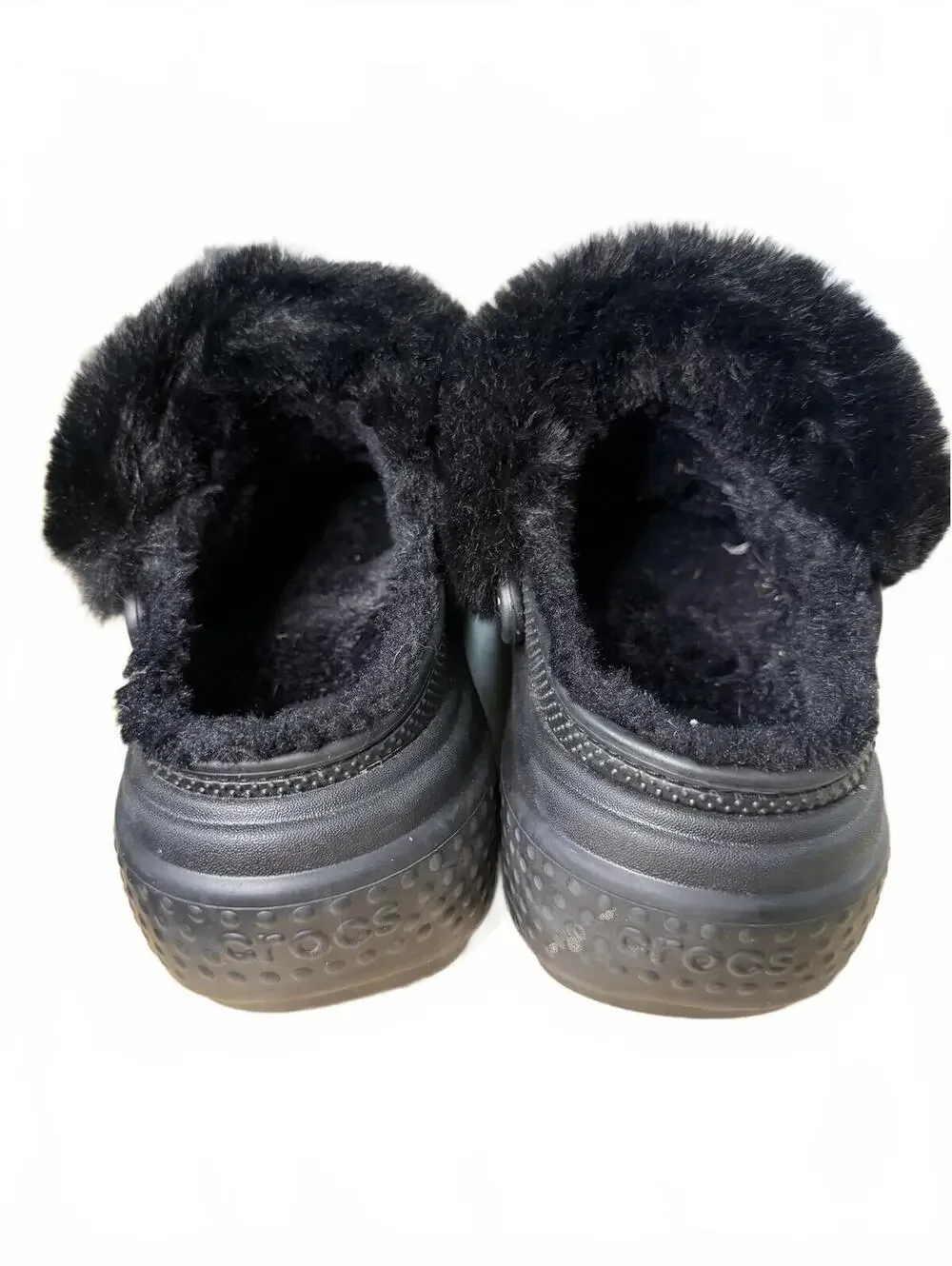 Crocs™ Stomp Lined Quilted Clogs Black Women’s Size 10 – Cozy Chunky Slip-On